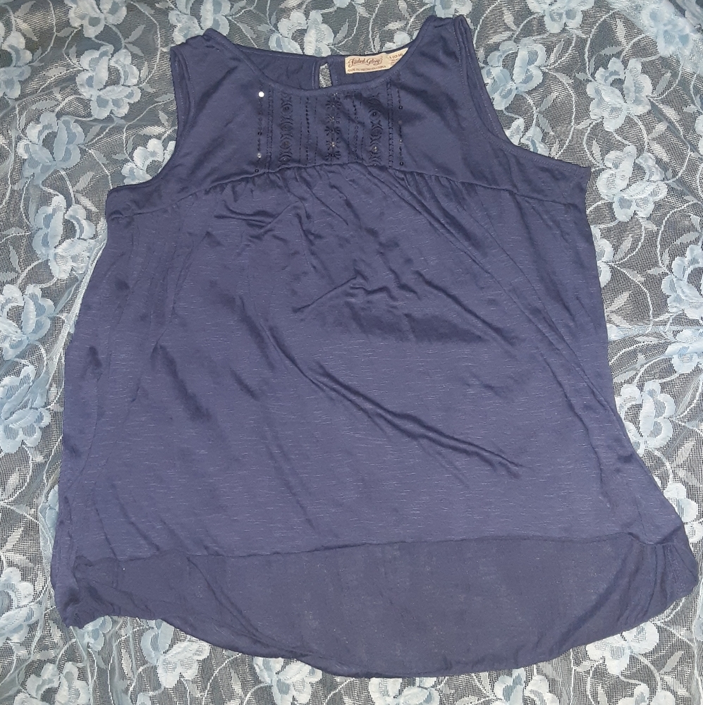 Indigo Tunic | Faded Glory